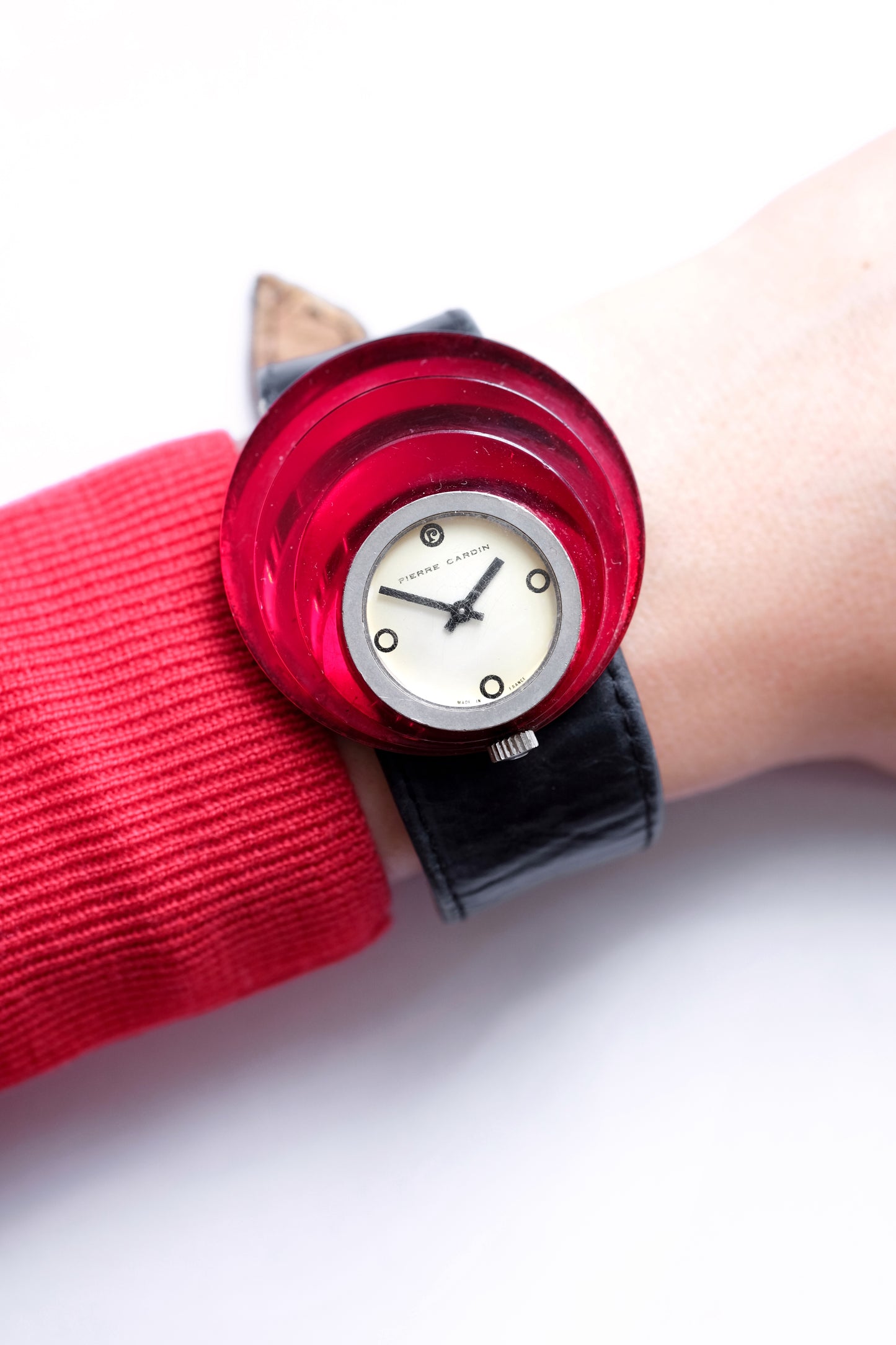 Pierre Cardin x Jaeger “Space” Red - ref. PC 112 - 1970s