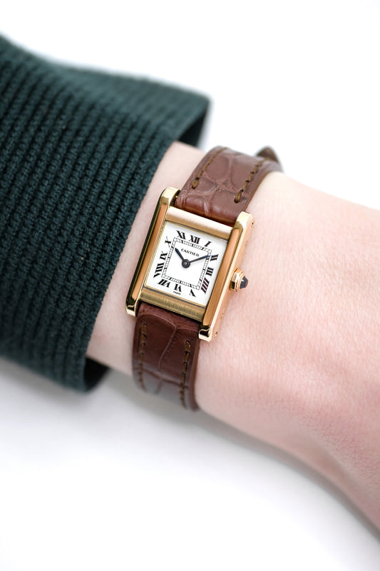 Cartier Tank Normale - ref. 78093 - Mécanique - v. 1980