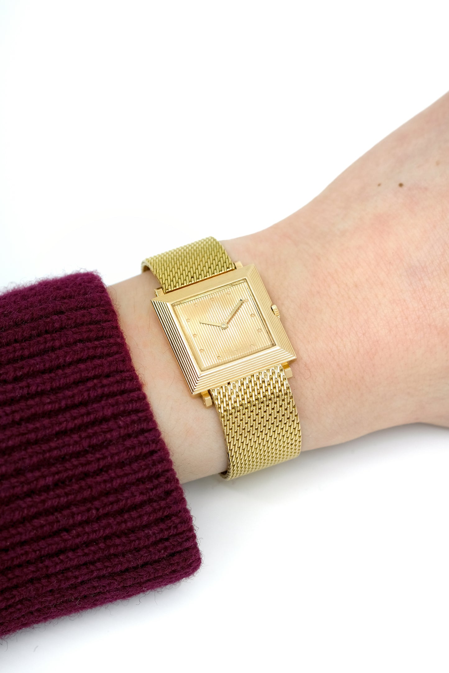 Boucheron La Carrée Yellow & Pink Gold - Mechanical