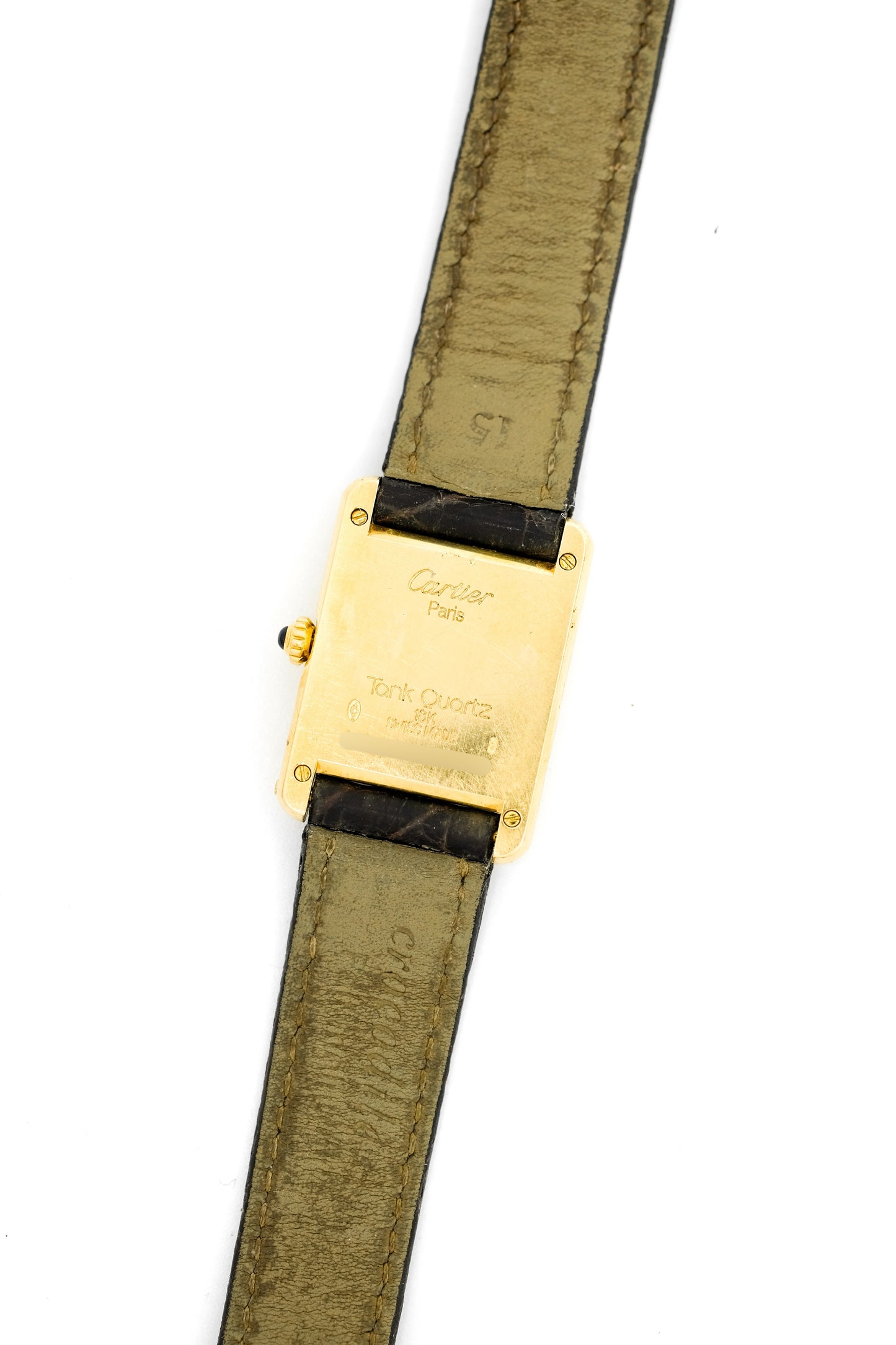 Cartier Tank Louis Medium Yellow Gold (after-sales service papers)