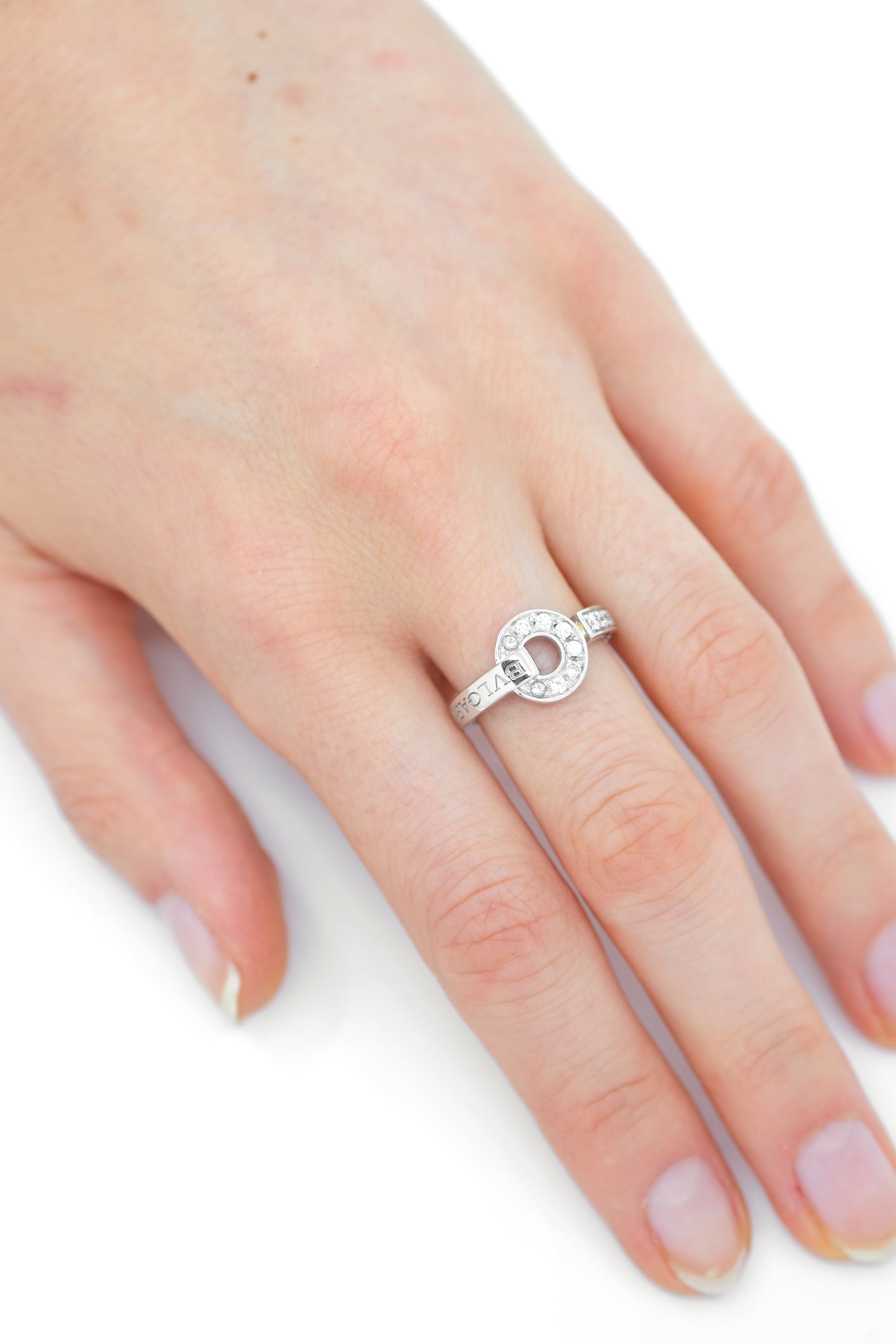 Bulgari "Bvlgari" Ring - White gold & Diamonds