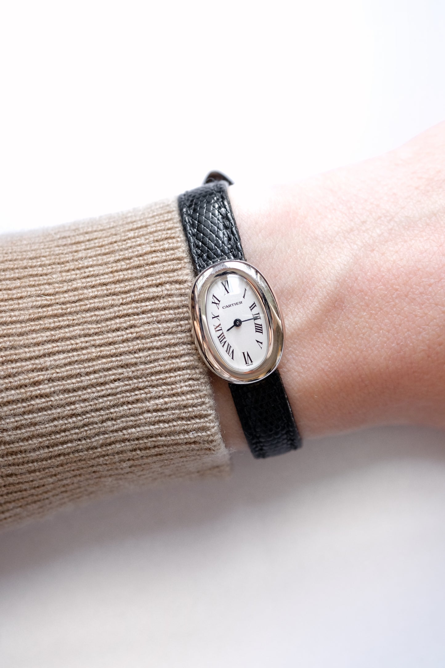 Cartier Baignoire Mini Or Blanc - v. 2000