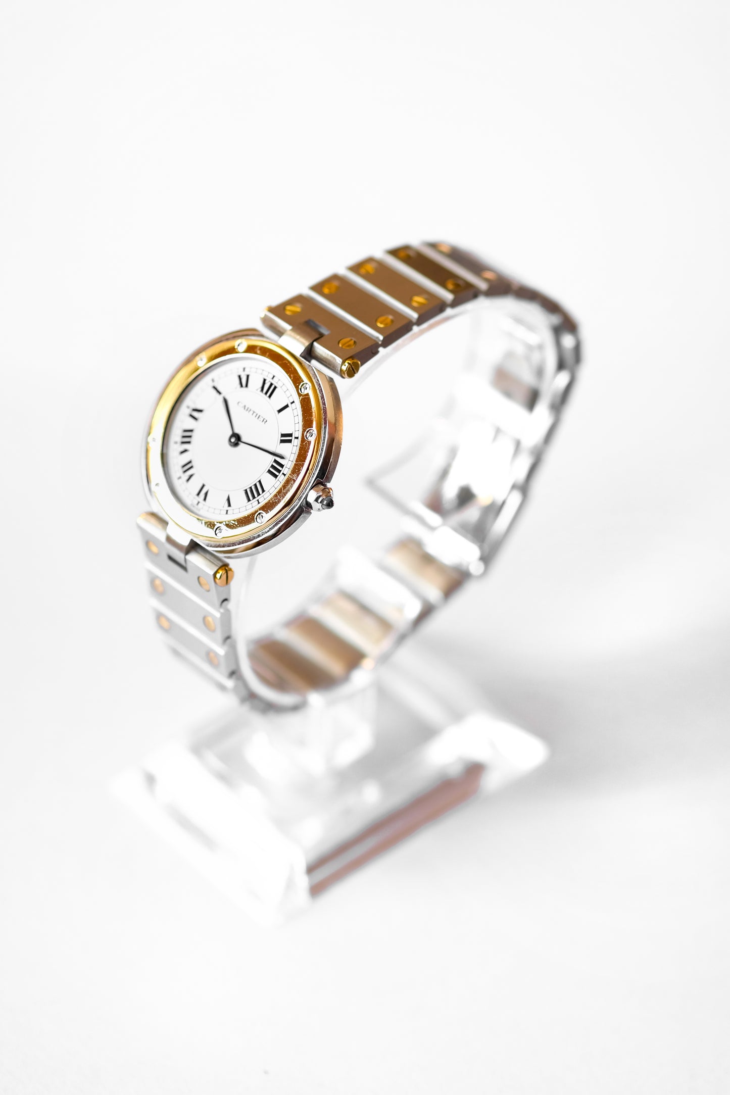 Cartier Santos Vendôme Gold & Steel - Large Size