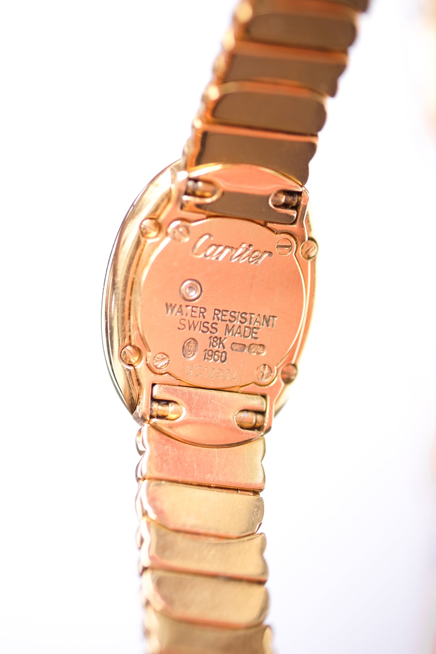 Cartier Baignoire “Casque d'Or” Mini Yellow gold - c. 1990
