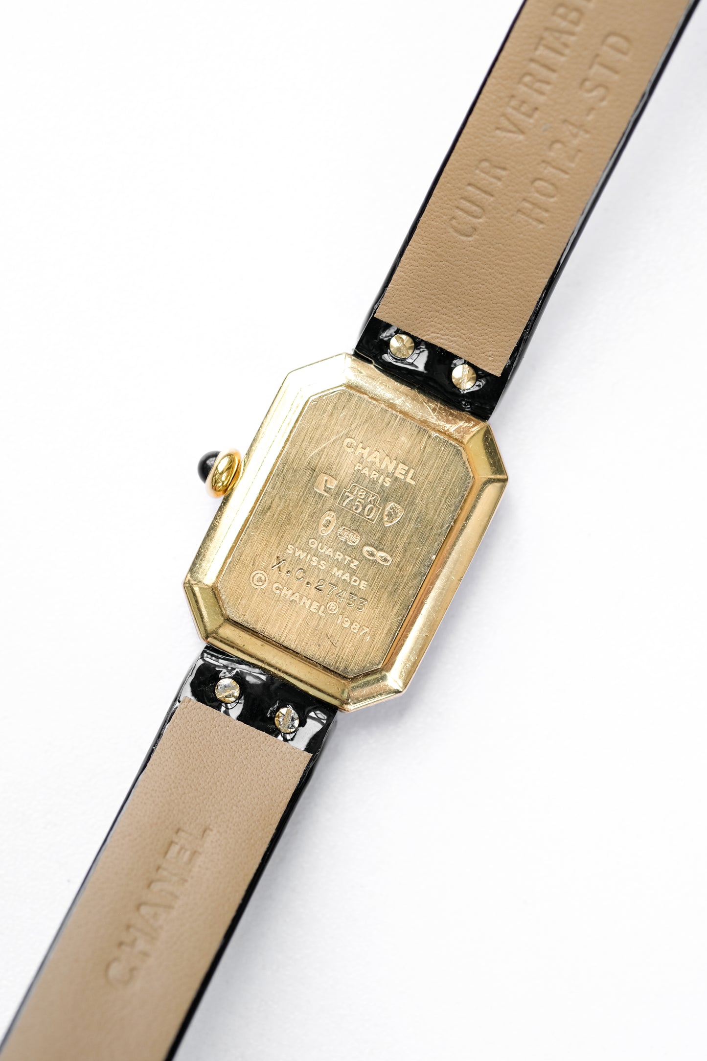 Chanel Première Gold & Diamonds - 1988 (papers and pouch)