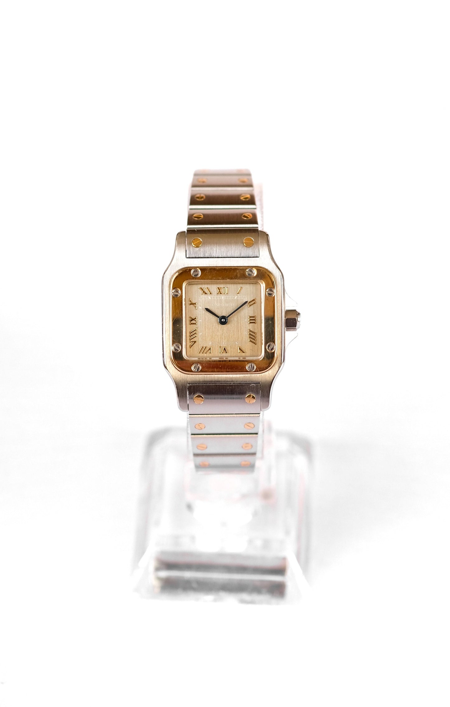 Cartier Santos Galbée Lady Champagne - full set