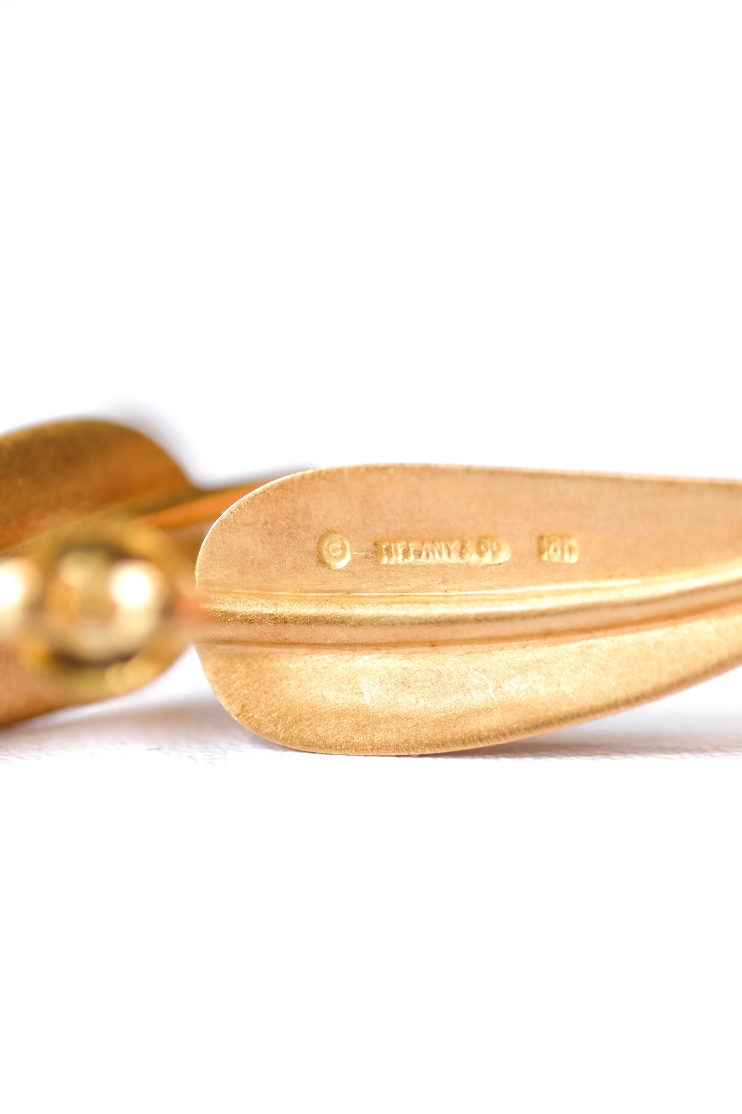 Tiffany & Co Feather Earrings - c. 1990