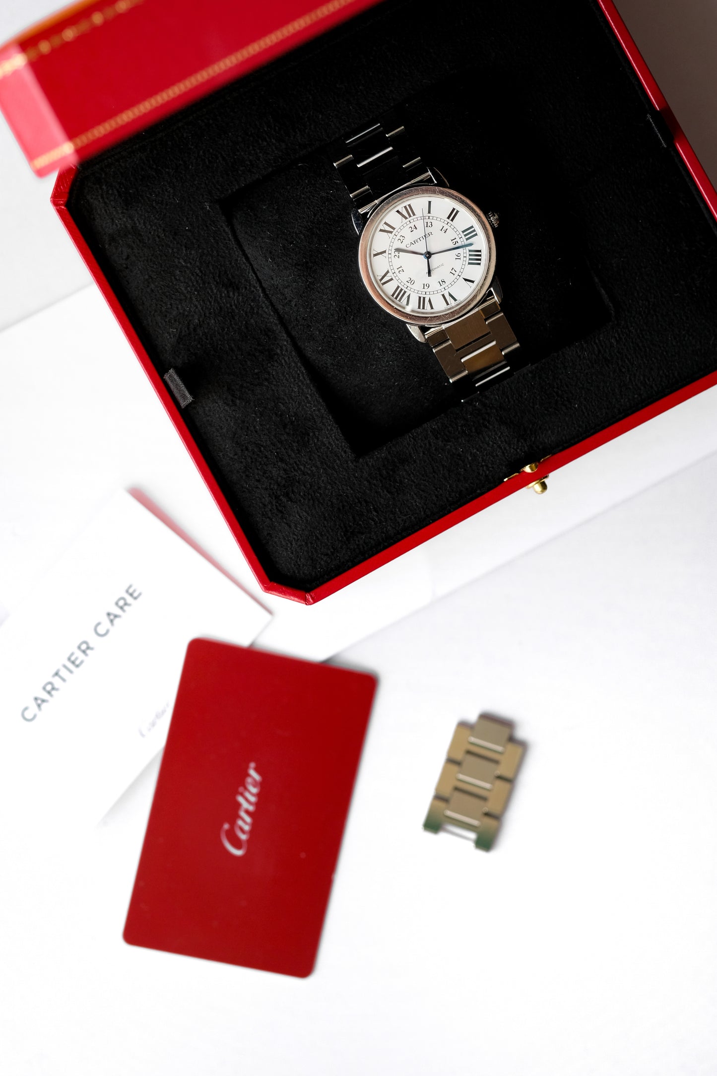 Cartier Solo Ronde auto - ref. 3939 (full set)