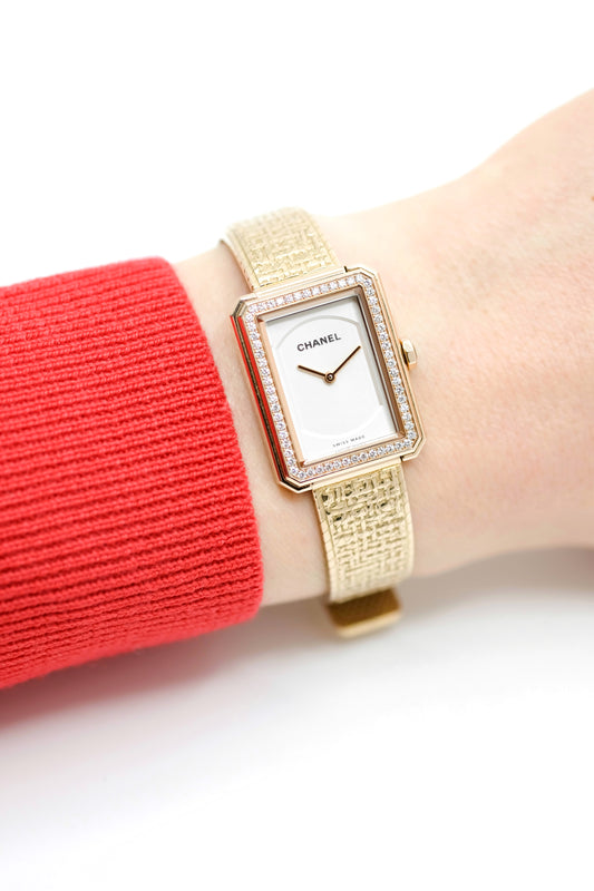 Chanel Boy·Friend "Tweed" - ref. H4881 - 2023 (full set)