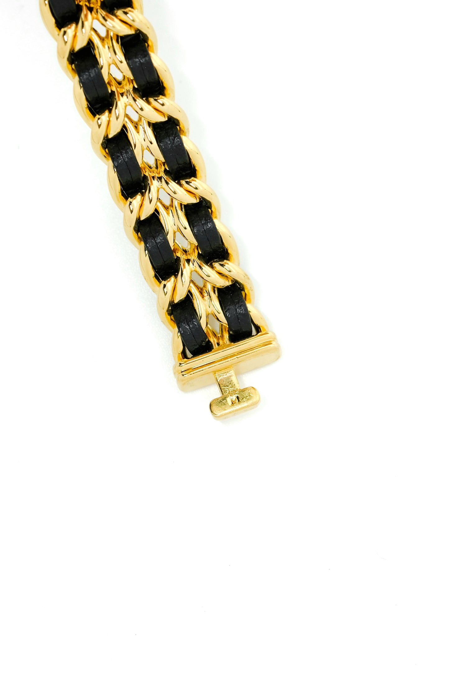 Chanel Première - Gold plated & leather - M