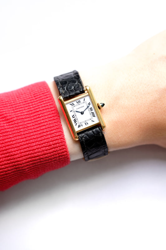 Cartier Tank Louis Medium - Mechanical - c. 1980