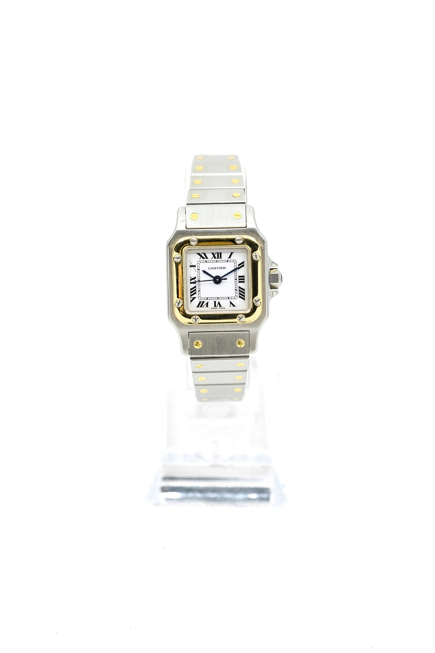 Cartier Santos Lady Automatic Gold and Steel - c. 1990