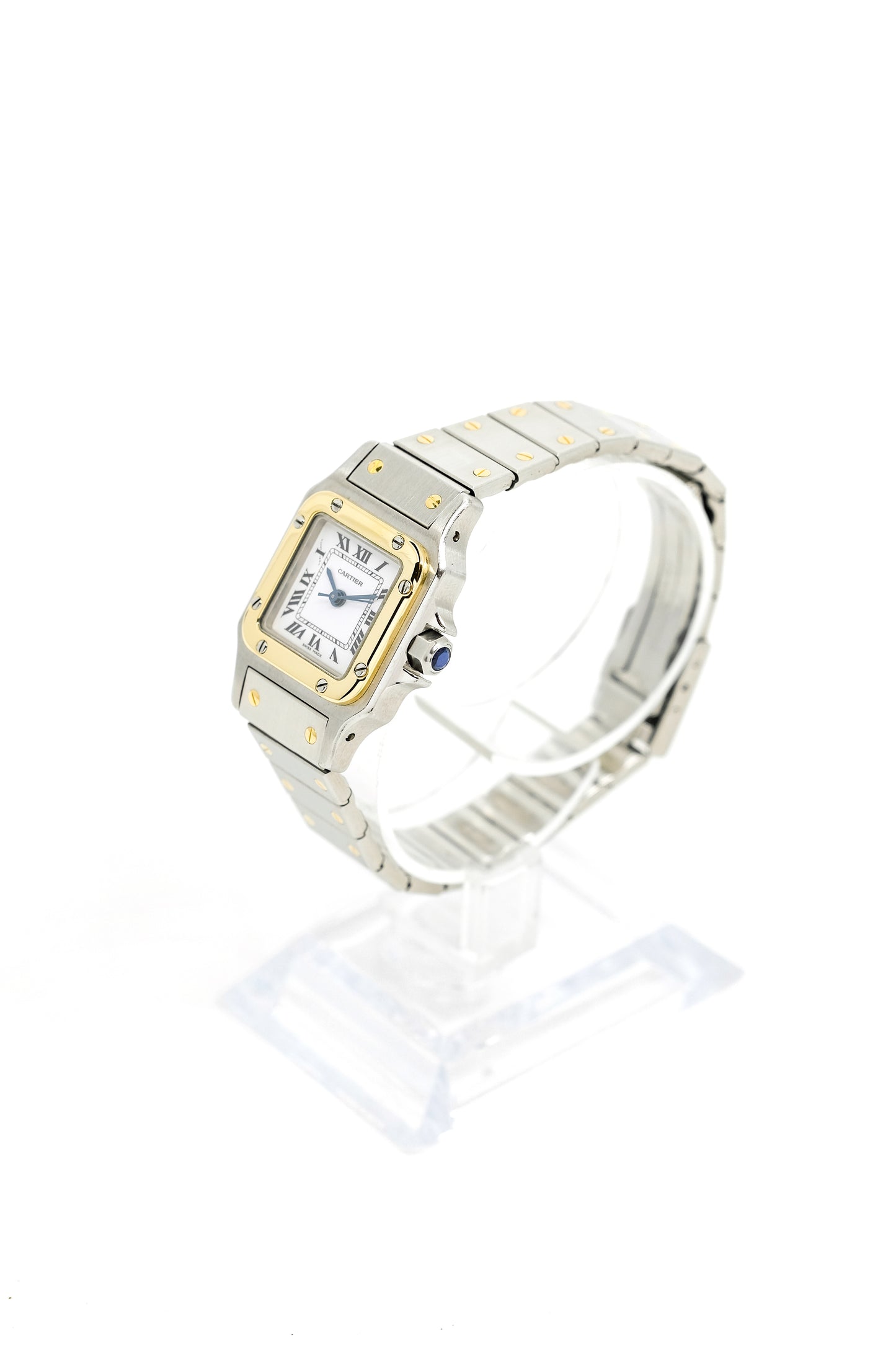Cartier Santos Lady Automatic Gold and Steel - c. 1990
