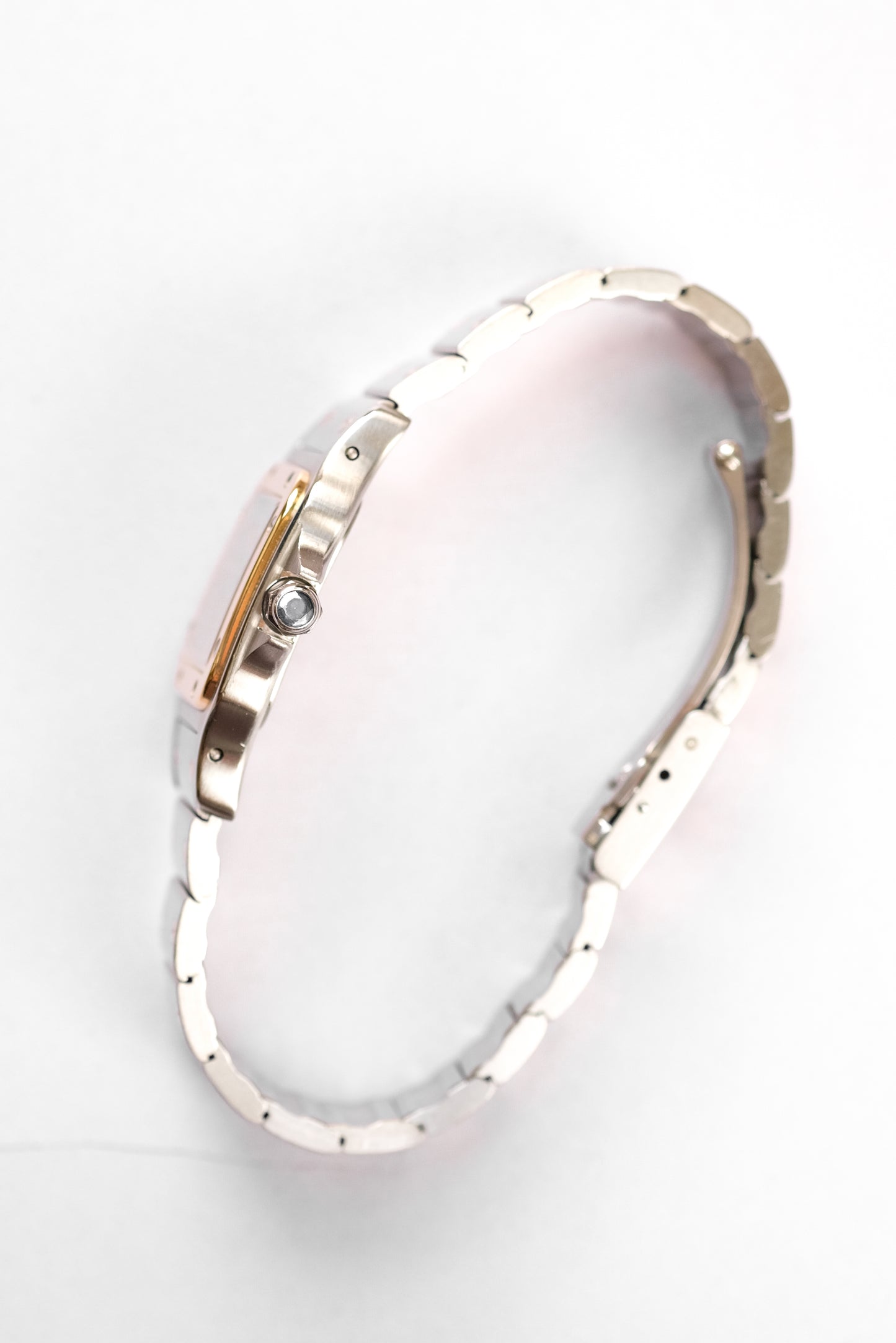 Cartier Santos Galbée Lady Champagne - full set