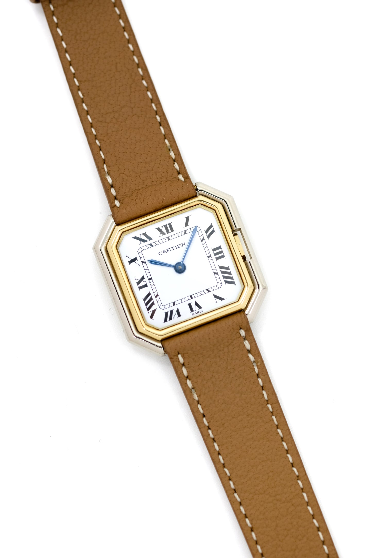 Cartier Ceinture "Paris" Yellow Gold & White Gold mechanical - c. 1970