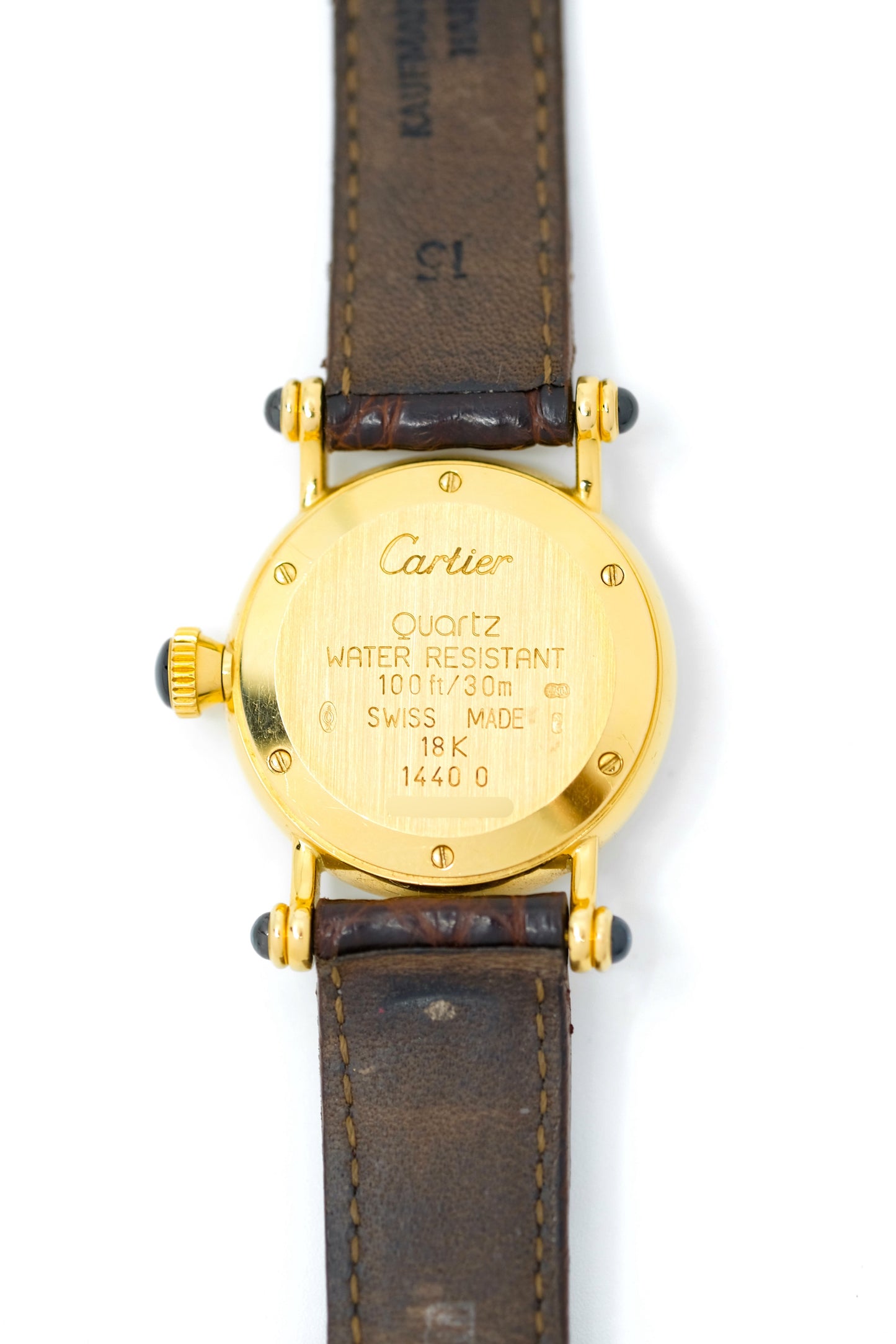 Cartier Diabolo - Yellow gold - 1994 (full set)