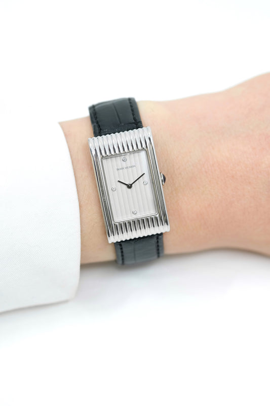 Boucheron Reflet Médium Acier & Diamants - 4 bracelets - 2019 (full set)