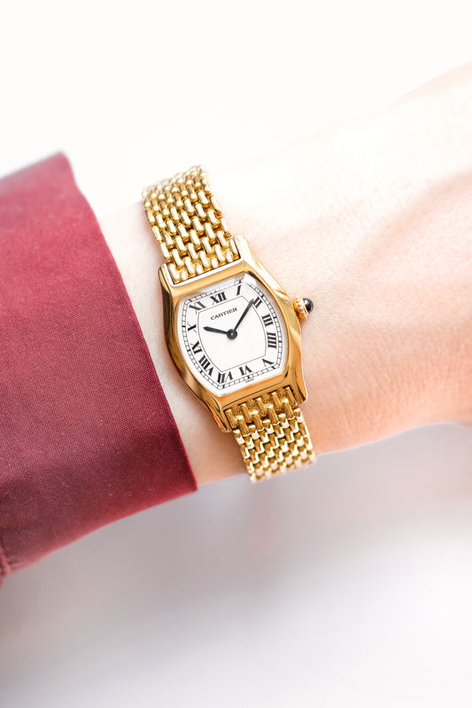 Cartier Tortue - Full Gold