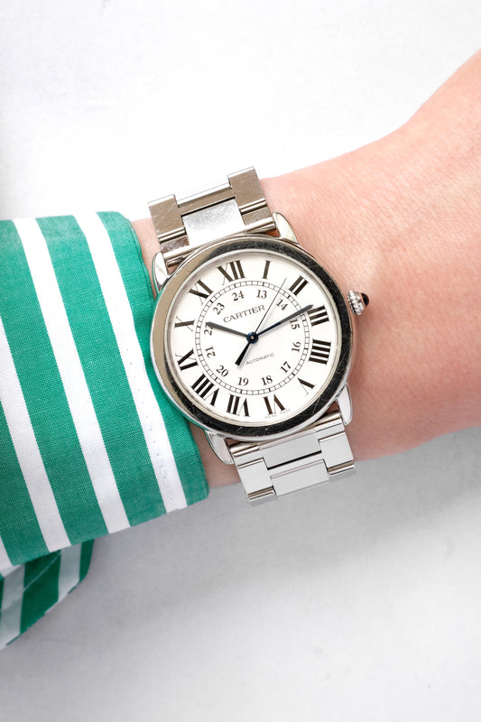 Cartier Solo Ronde auto - ref. 3939 (full set)