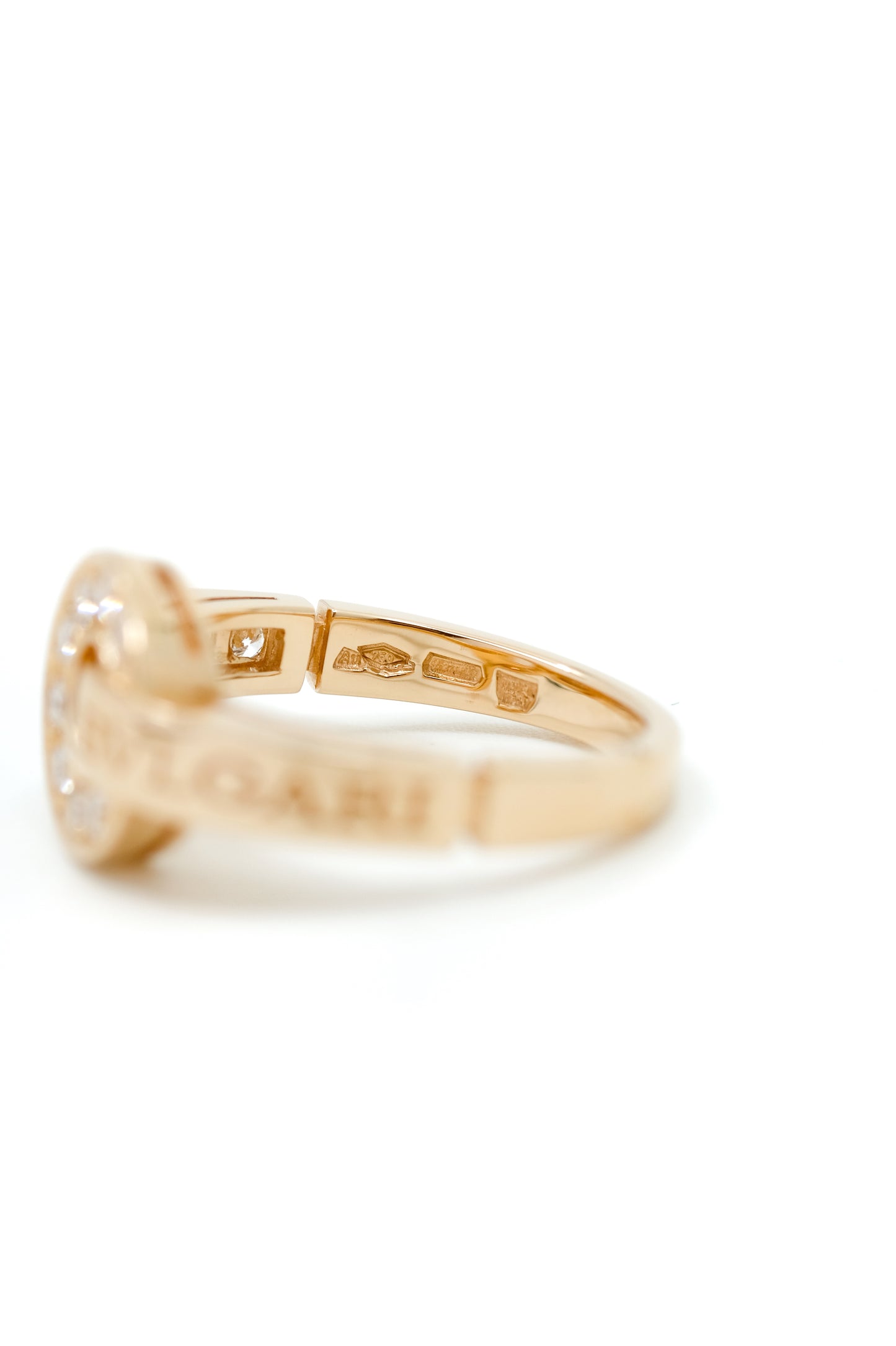 Bulgari "Bvlgari" Ring - Rose gold & Diamonds