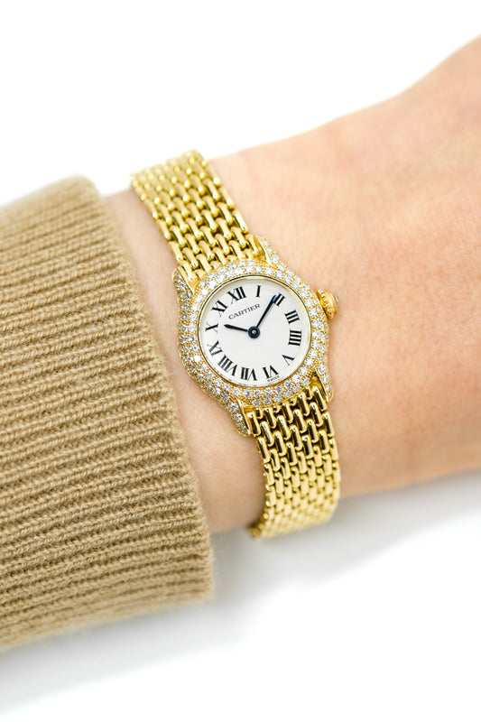 Cartier Victoria - Yellow gold & diamonds - 1992 (papers)