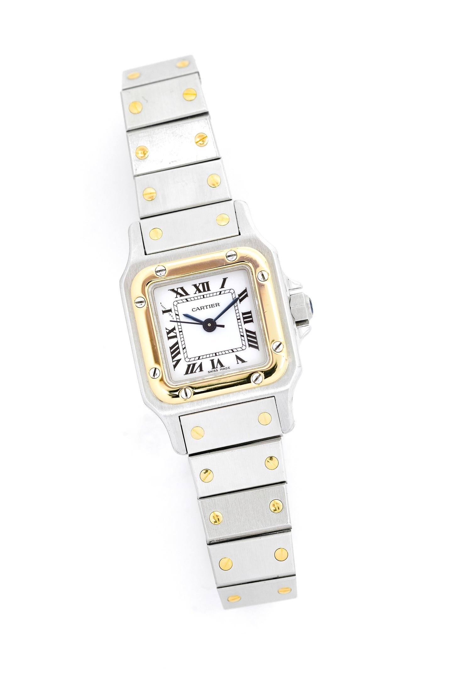 Cartier Santos Lady Automatic Gold and Steel - c. 1990
