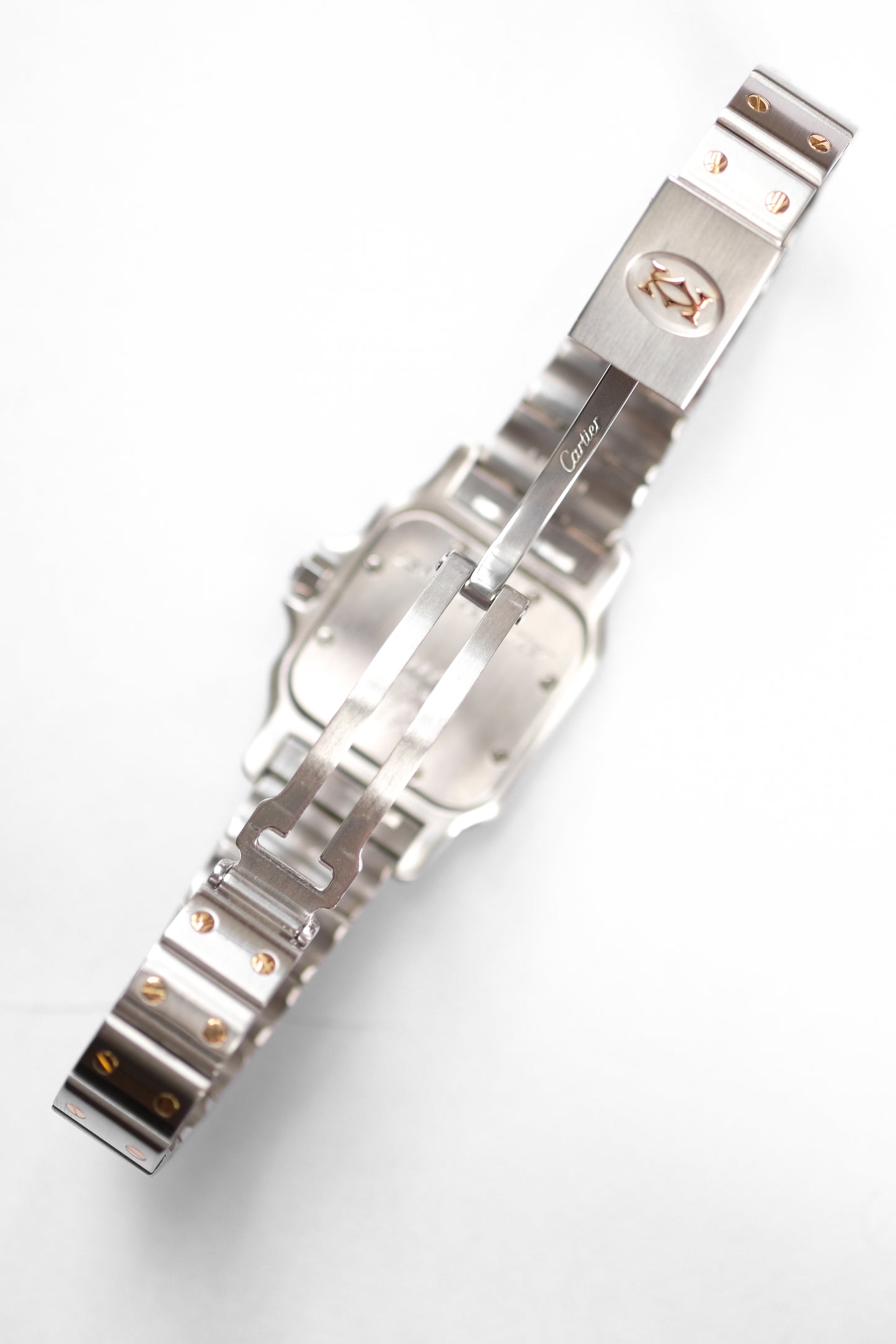 Cartier Santos Galbée Lady Champagne - full set