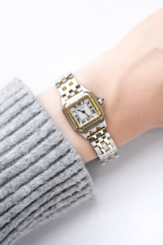 Cartier Panther Gold & Steel - Small Model