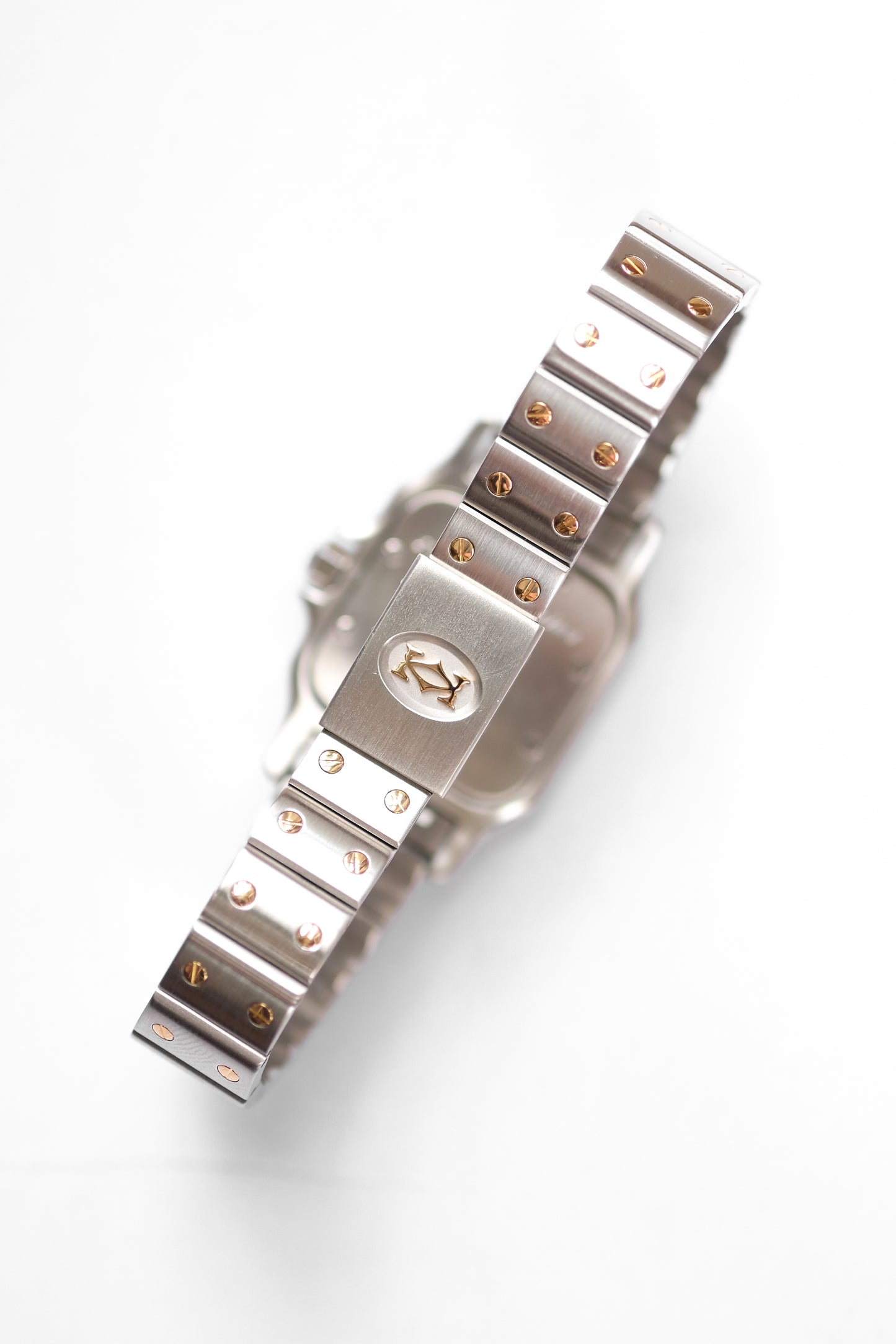 Cartier Santos Galbée Lady Champagne - full set