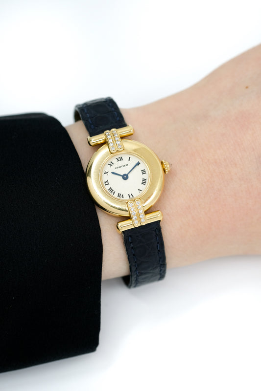 Cartier Colisée Yellow gold & diamonds - 1991 (papers)