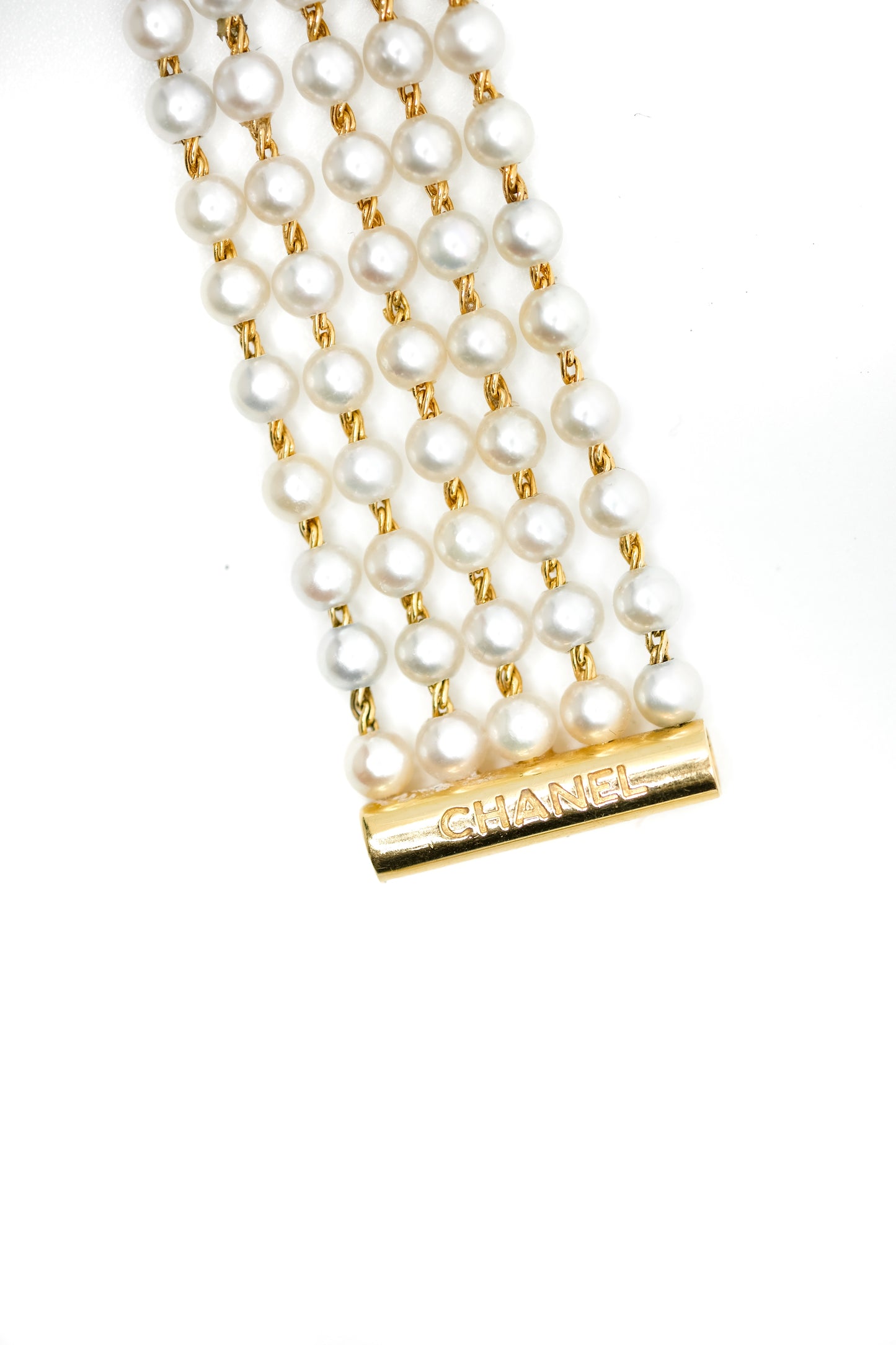 Chanel Mademoiselle pearls - c. 2000