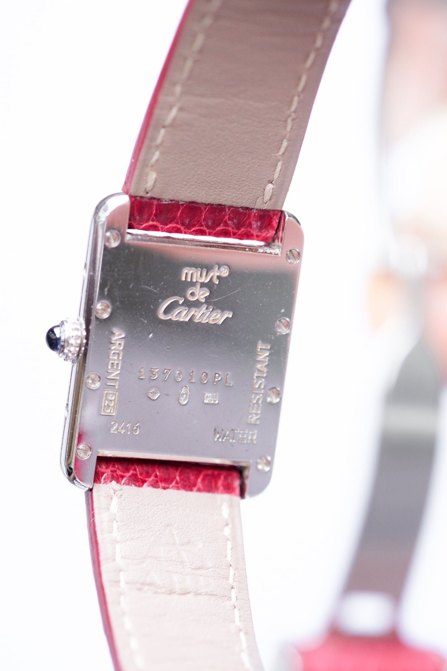 Cartier Tank Must Silver - Medium - c. 1990