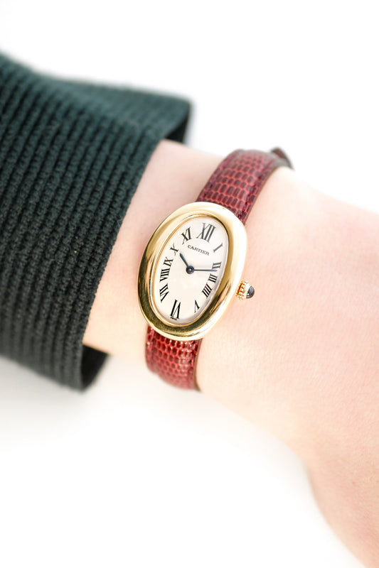 Cartier Baignoire Or Jaune - ref. 1954 - 2005 (full set)