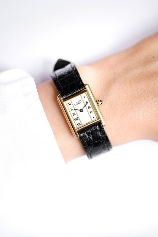 Cartier Tank Must medium horizontal indexes