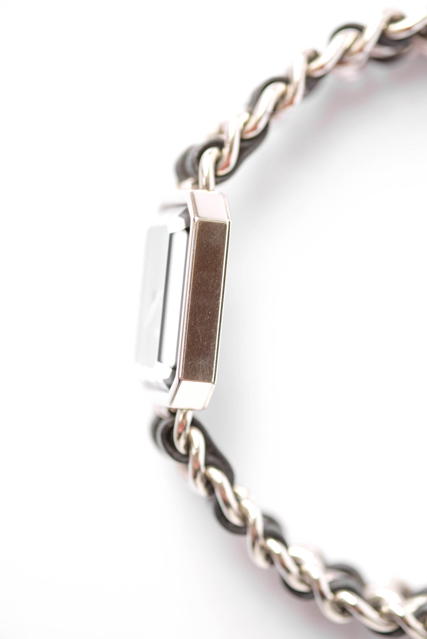 Chanel Première steel & leather