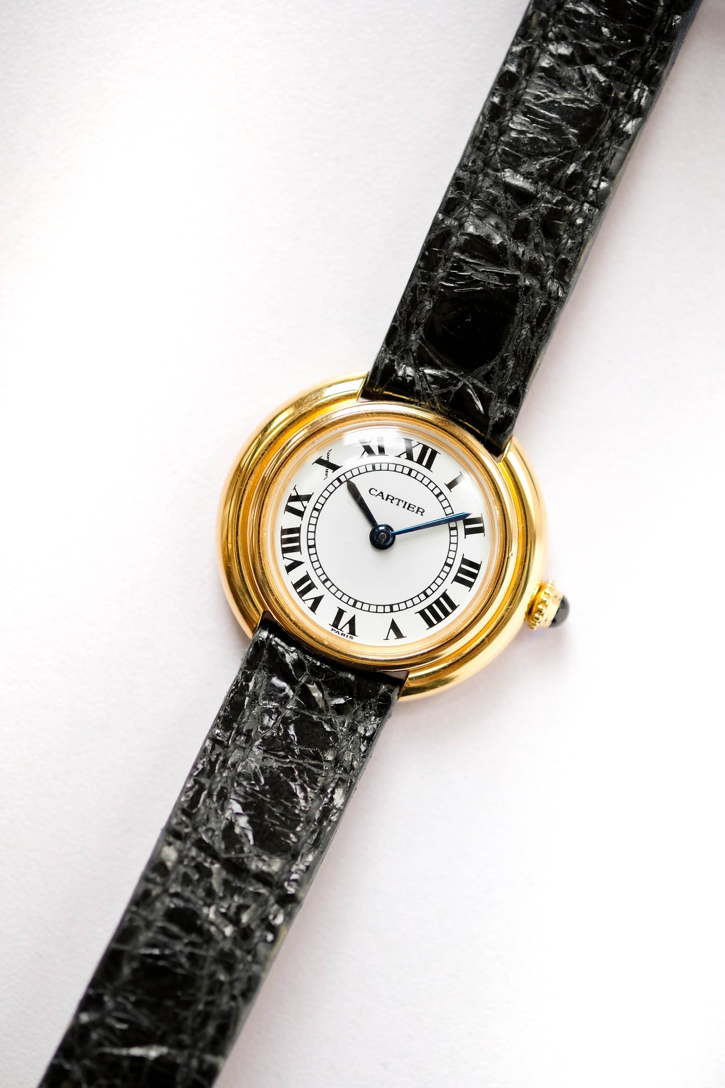 Cartier Ellipse Manuelle - Petit modèle - 1982 (papiers)