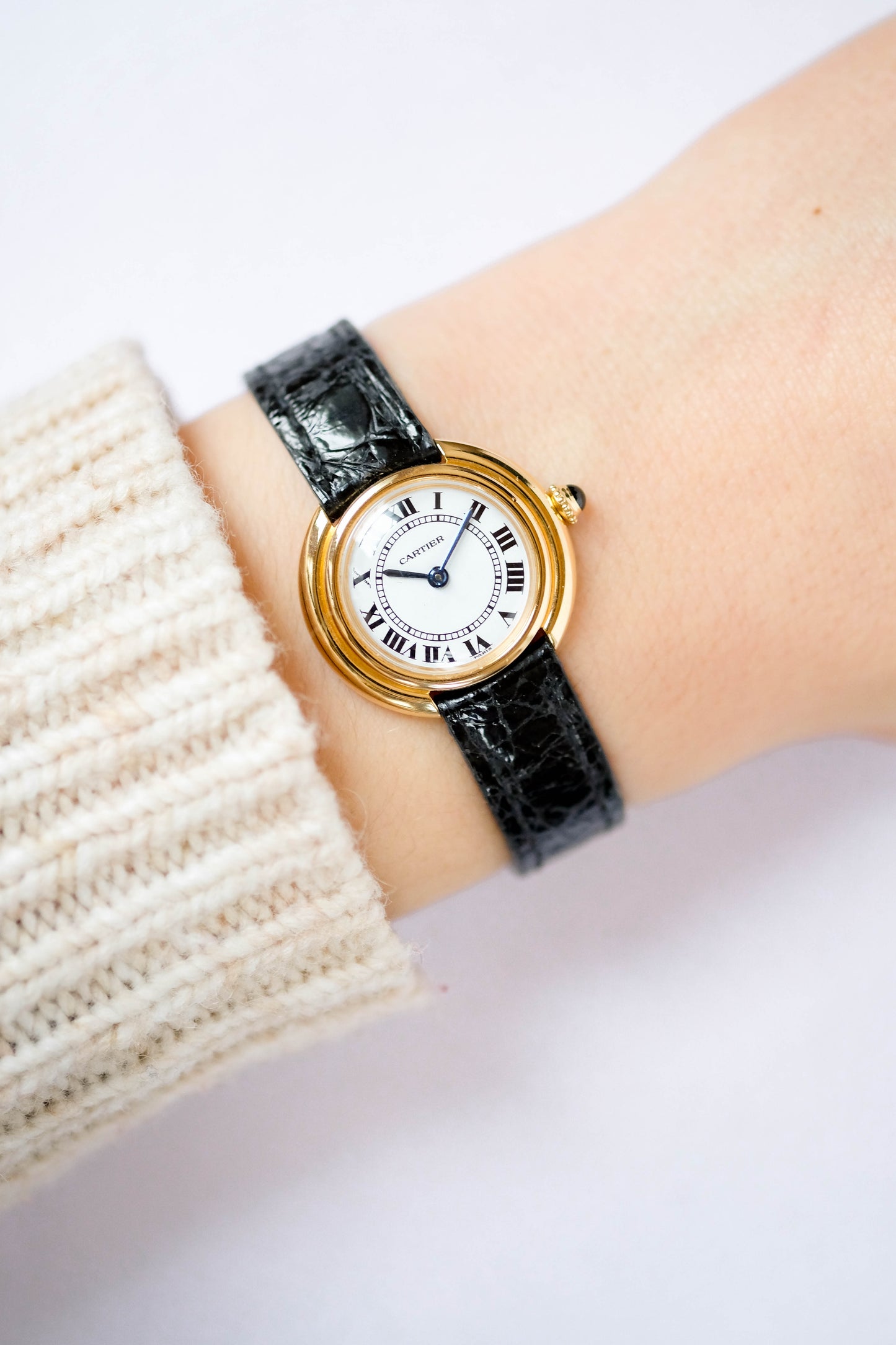 Cartier Ellipse Manuelle - Petit modèle - 1982 (papiers)