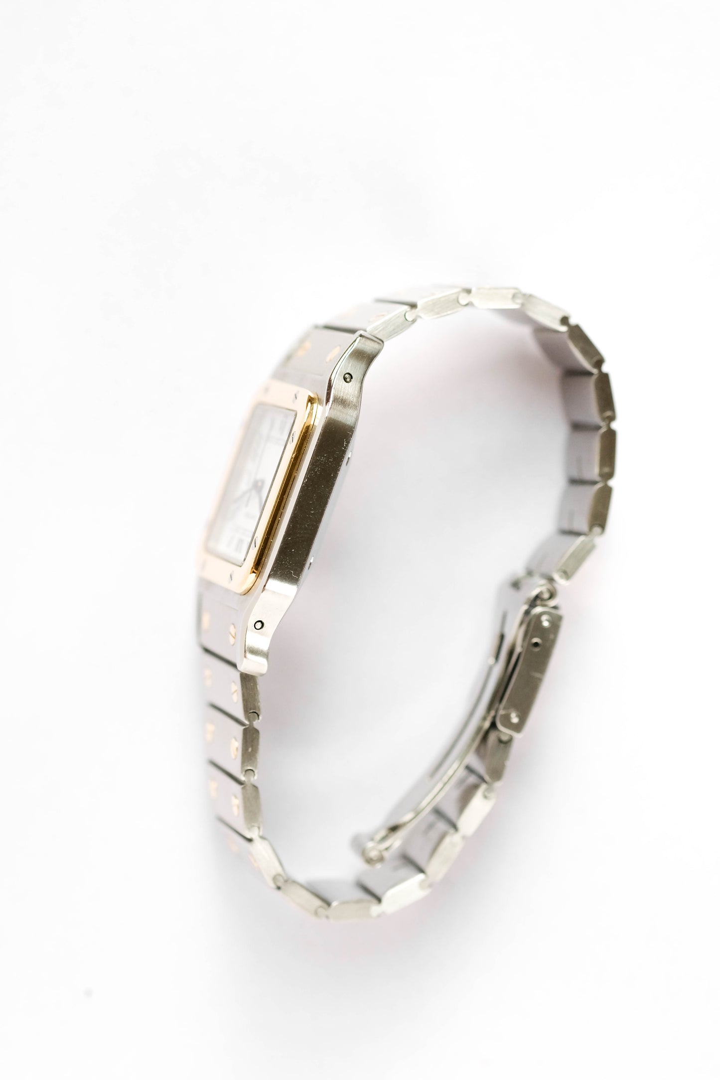 Cartier Santos GM gold & steel