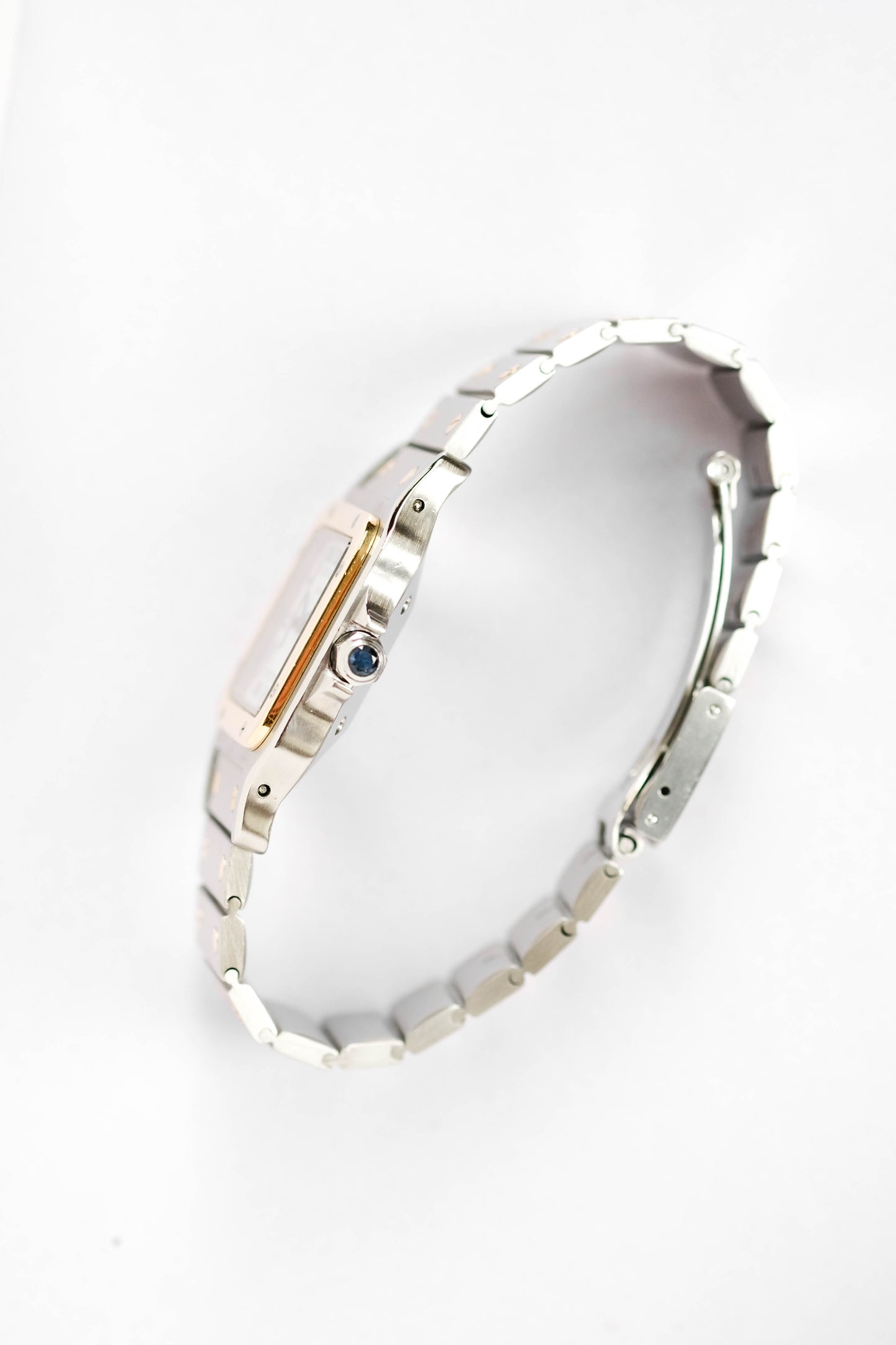 Cartier Santos GM gold & steel