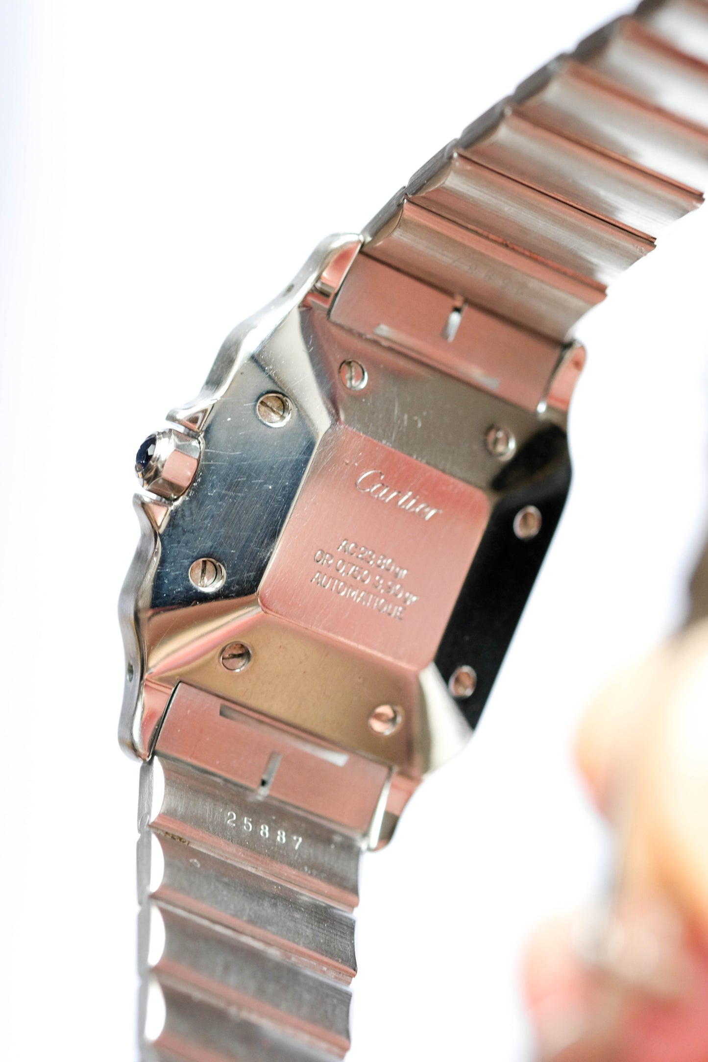 Cartier Santos GM gold & steel