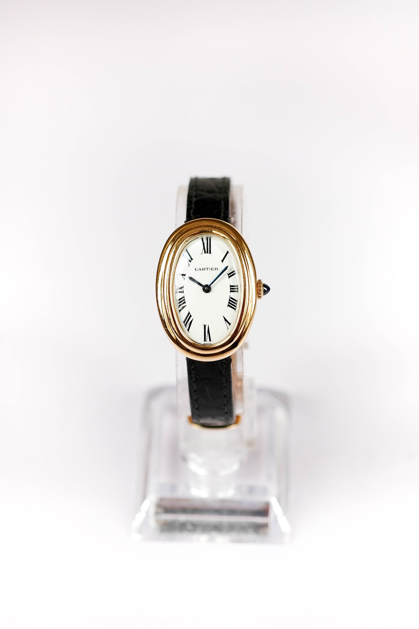 Cartier Baignoire “double godrons” Yellow gold – Mechanical - v. 1980