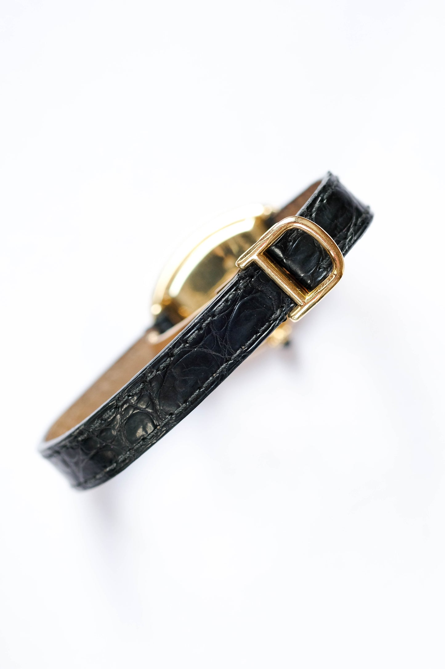 Cartier Baignoire “double godrons” Yellow gold – Mechanical - v. 1980