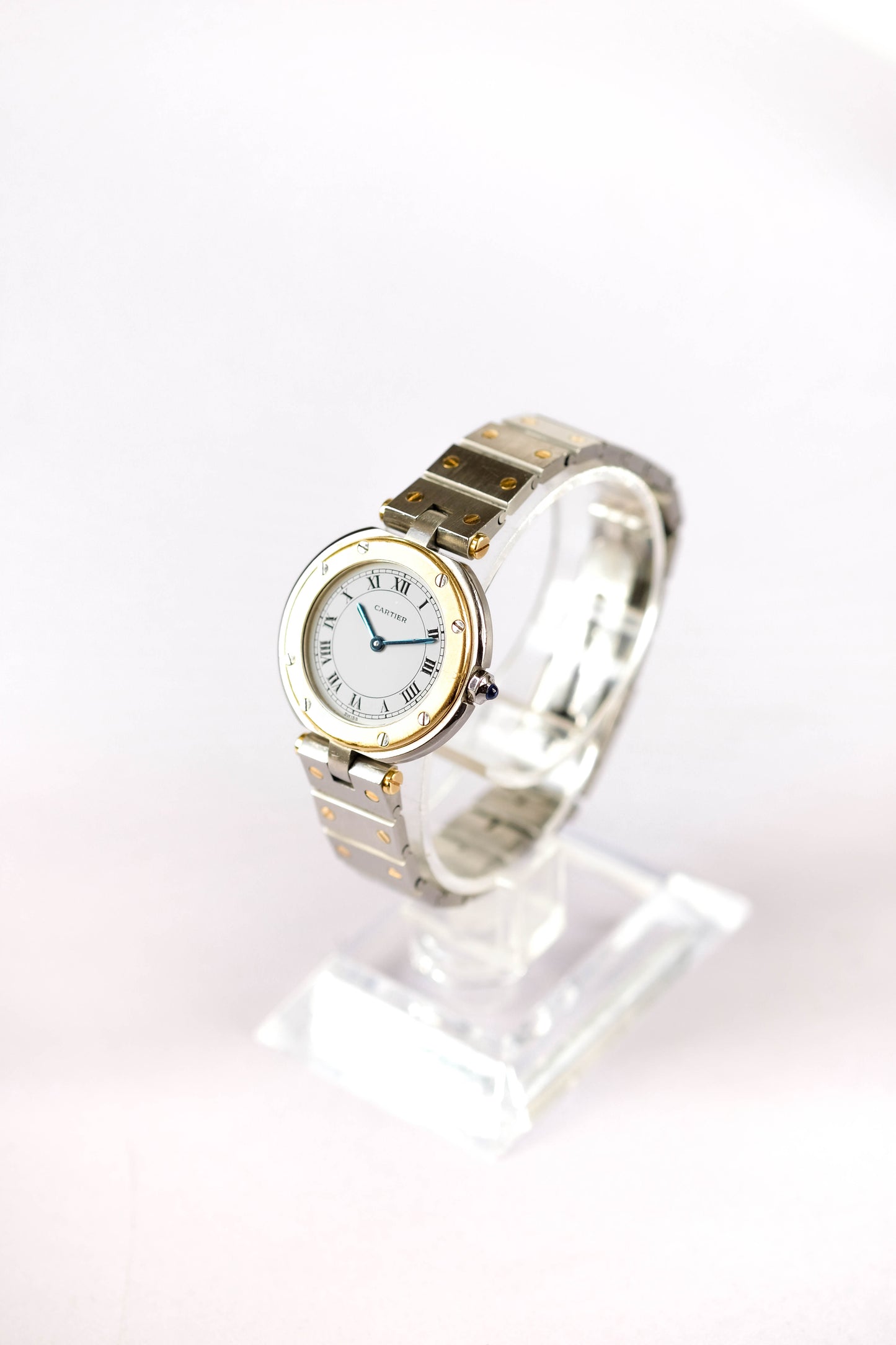 Cartier Santos “Vendôme” Lady – Gold and Steel