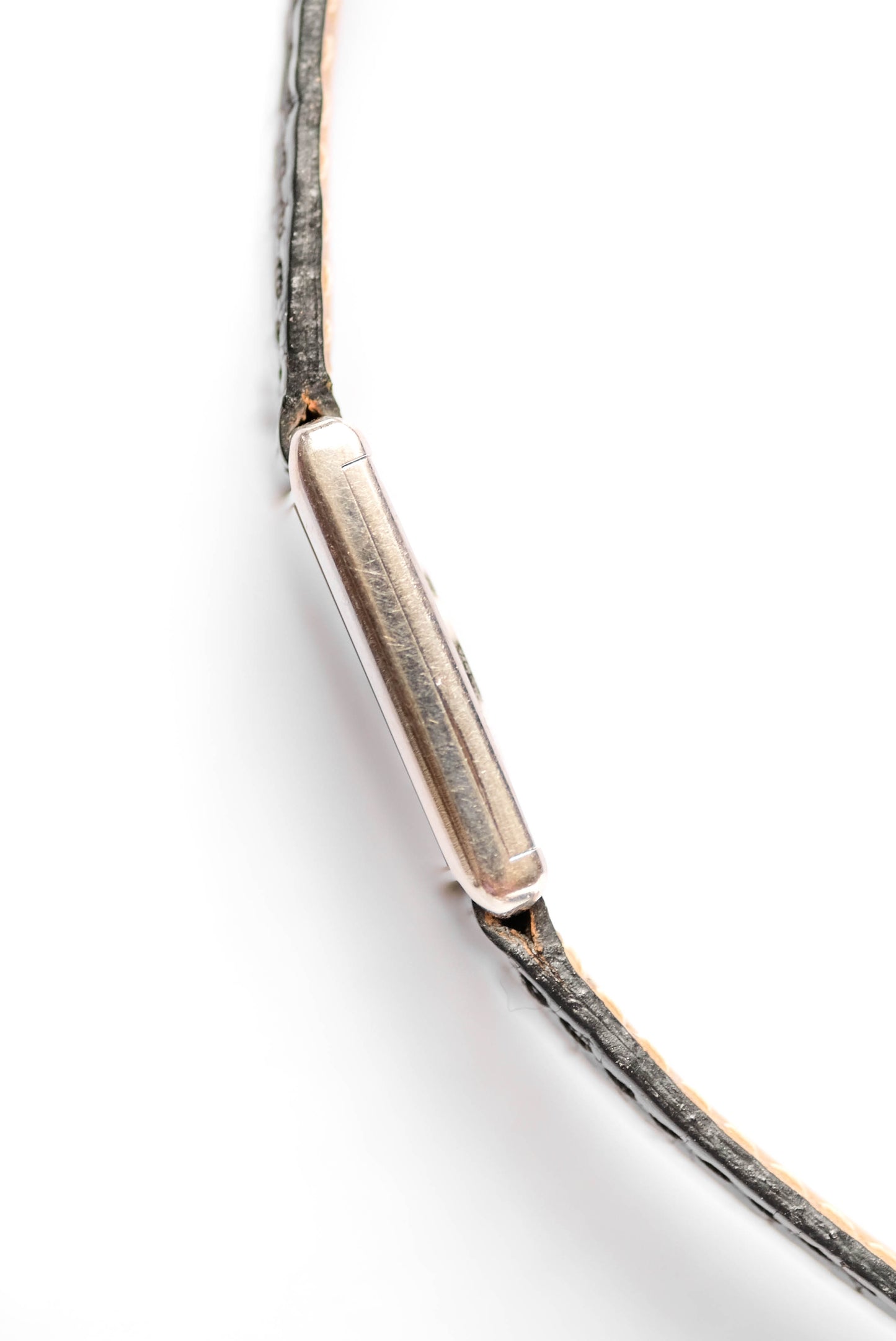 Piaget Tank - Or blanc, onyx et diamants