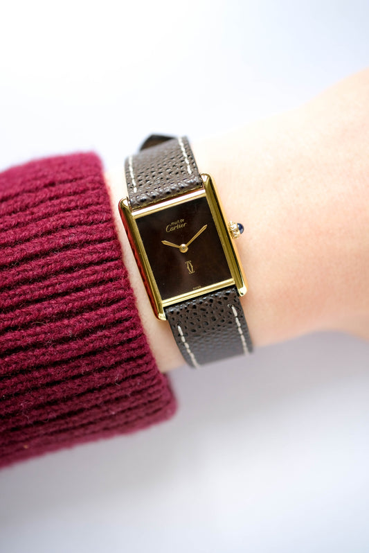 Cartier Tank Must "Brown" - Mechanical - c. 1970