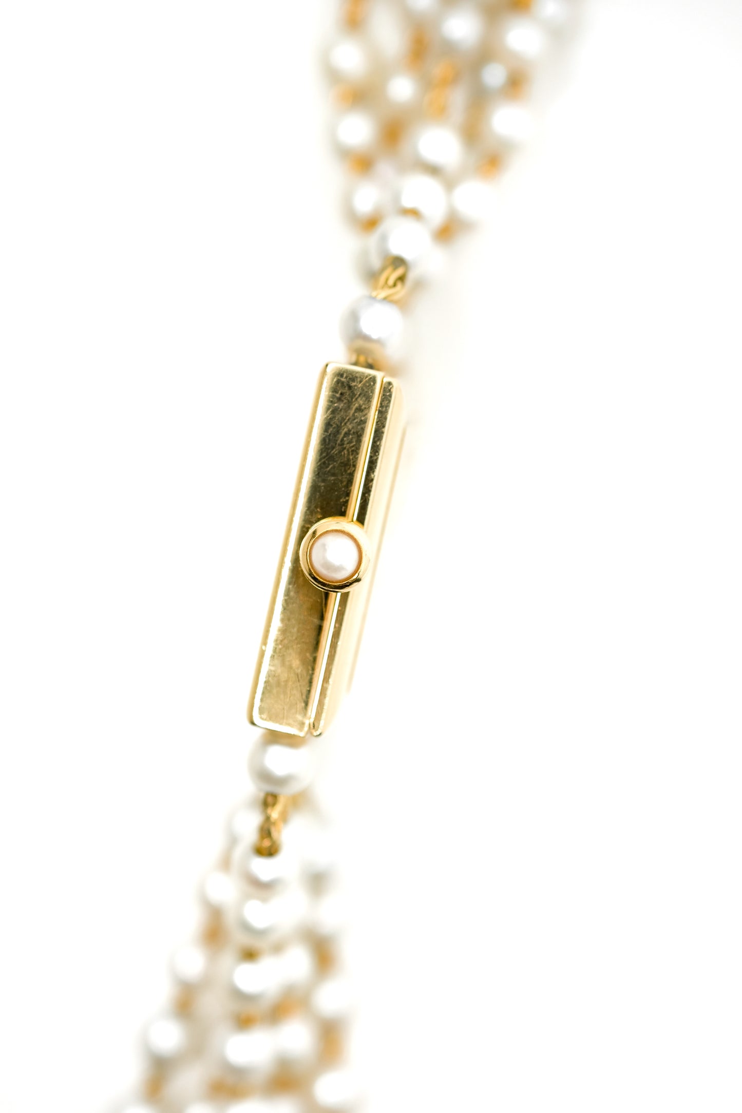 Chanel Mademoiselle pearls - c. 2000