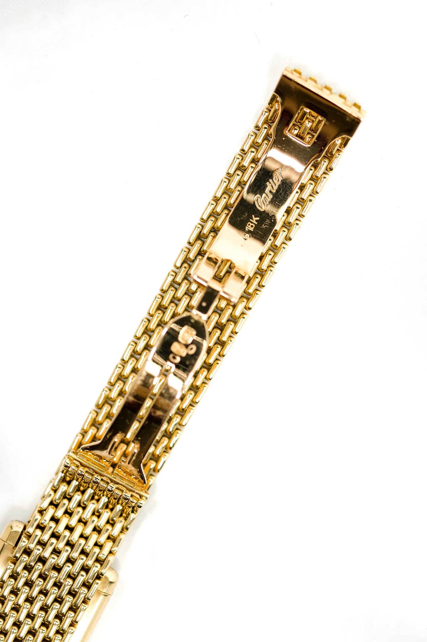 Cartier Tank Louis "grain de riz" diamonds mechanical