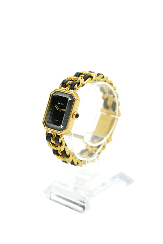 Chanel Première - Gold plated & leather - M