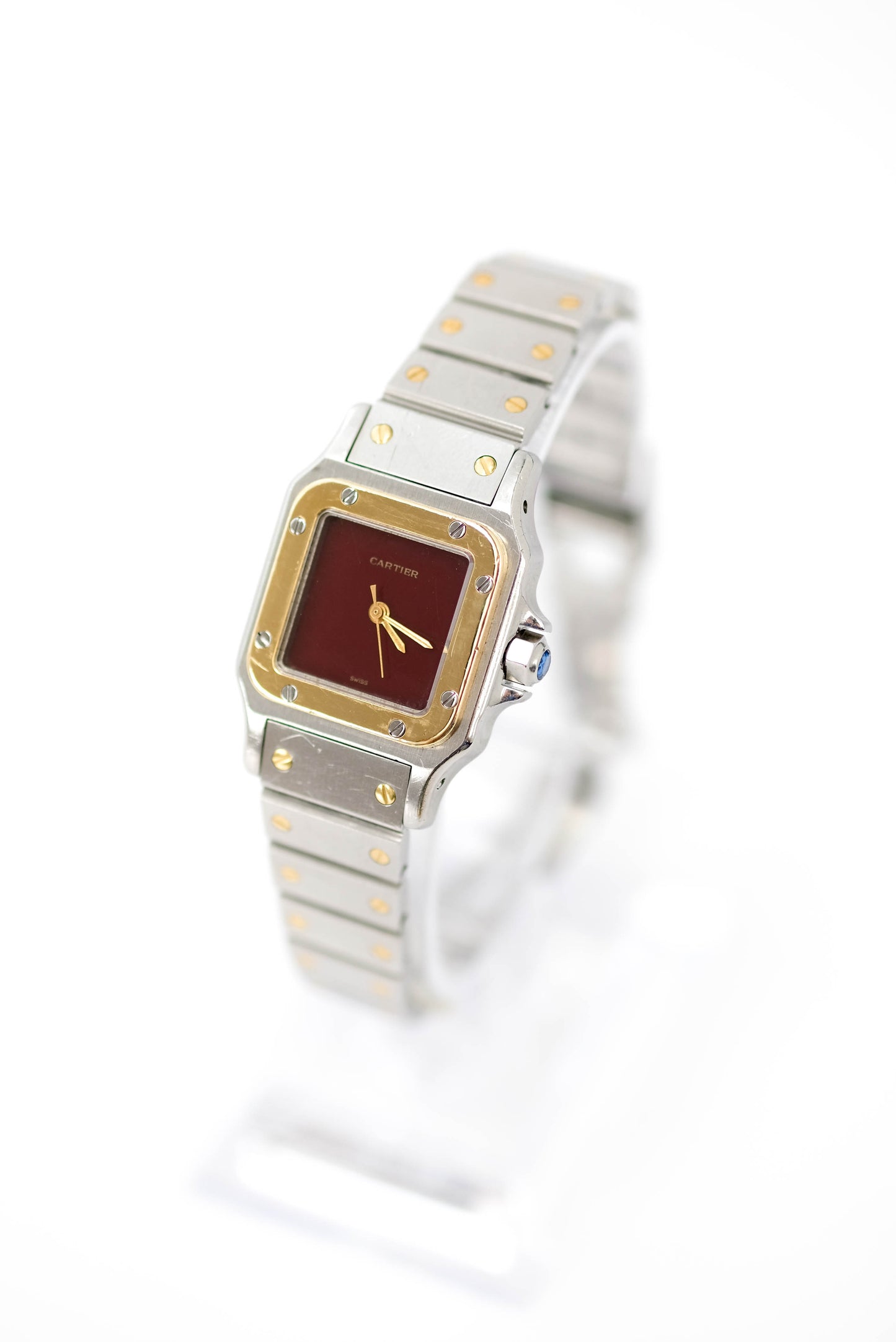 Cartier Santos red dial - 1990s