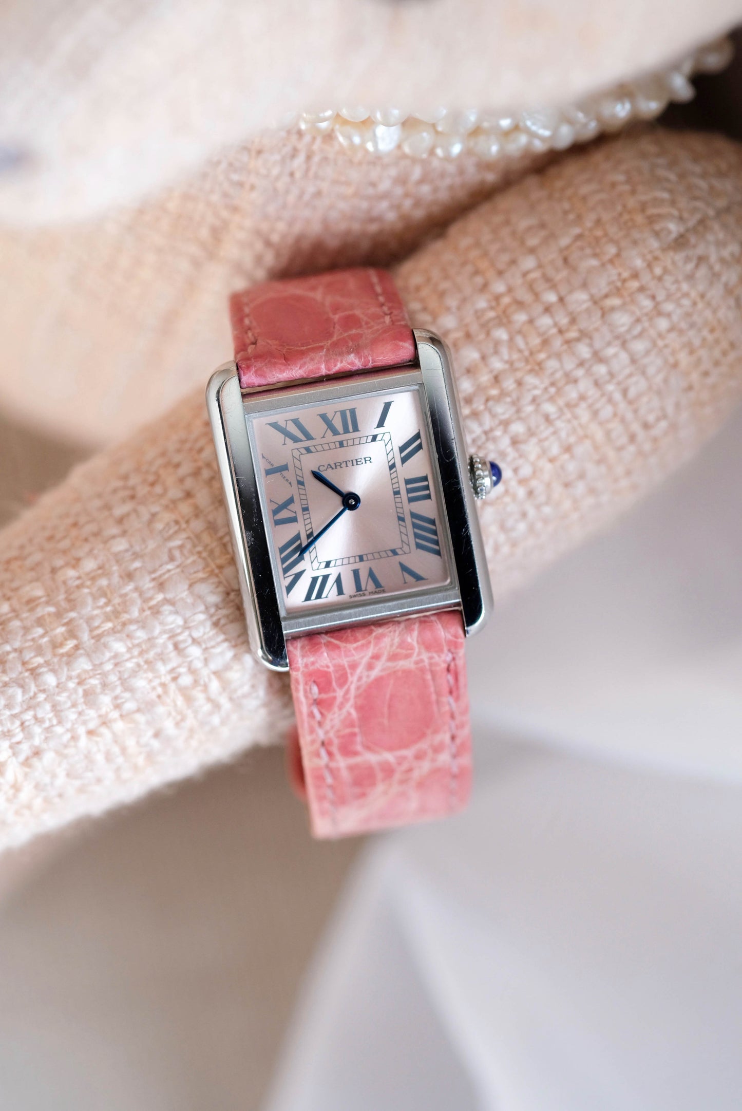 Cartier Tank Solo "pink" - 2011